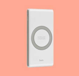 baterie portabila hoco b32 energetic wireless charging