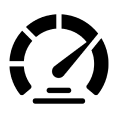 news fan icon speedometer