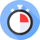 news workout icon chronometer