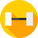 news workout icon dumbbell