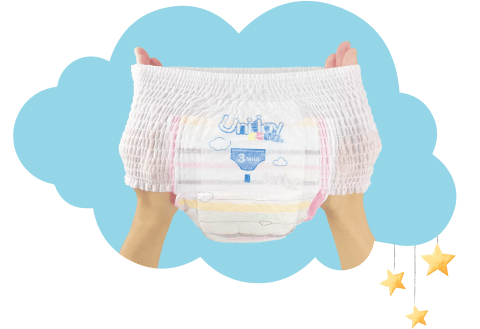 diaper panty diapers with elastic waistband