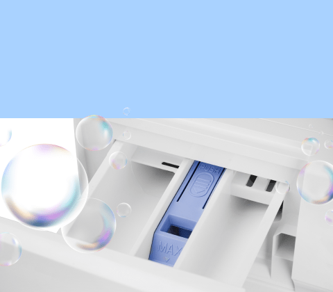 bnr 3 compartments in the washing machine main