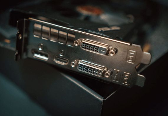 video card interface and video connectors