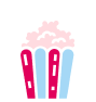 news recreart icon popcorn