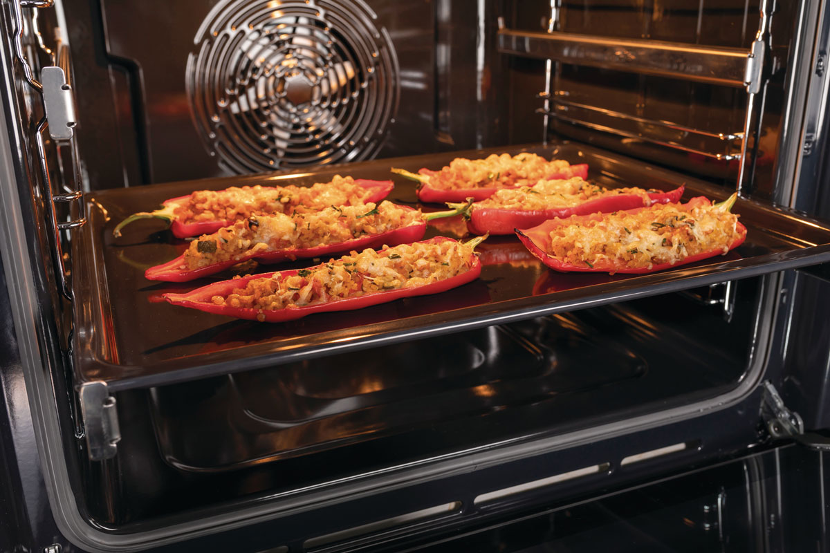 Un încălzitor dublu pentru alimente crocante pe toate părțile