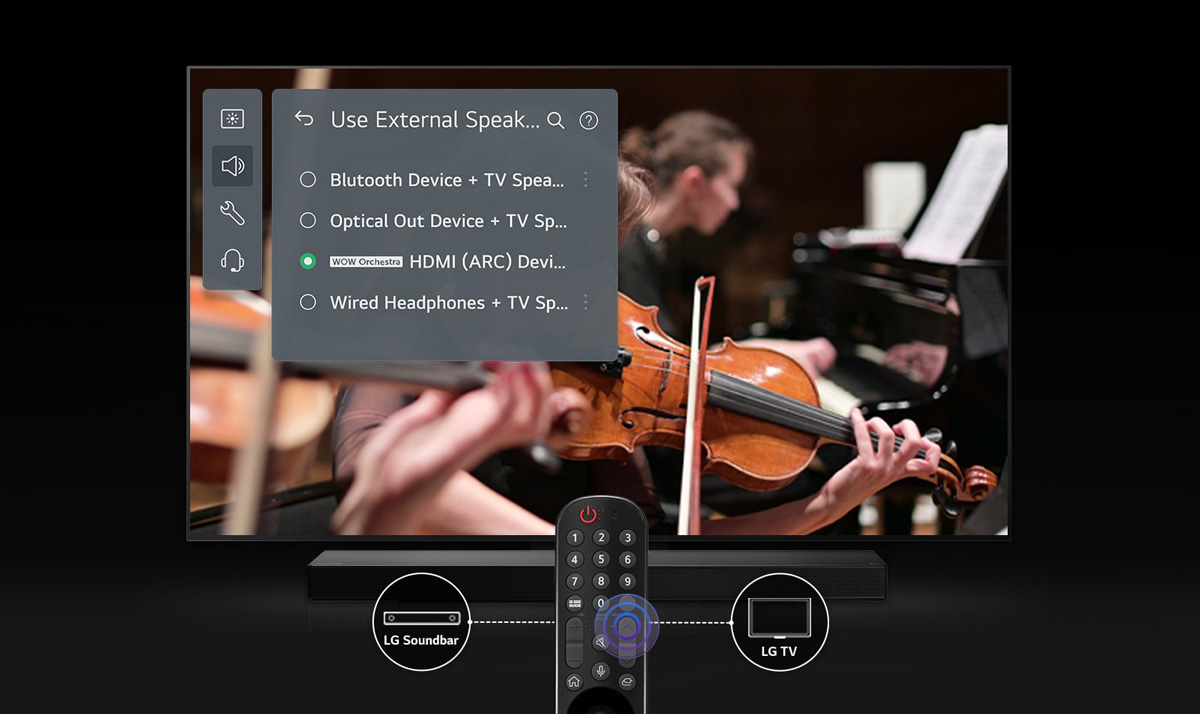 O varietate de setări.