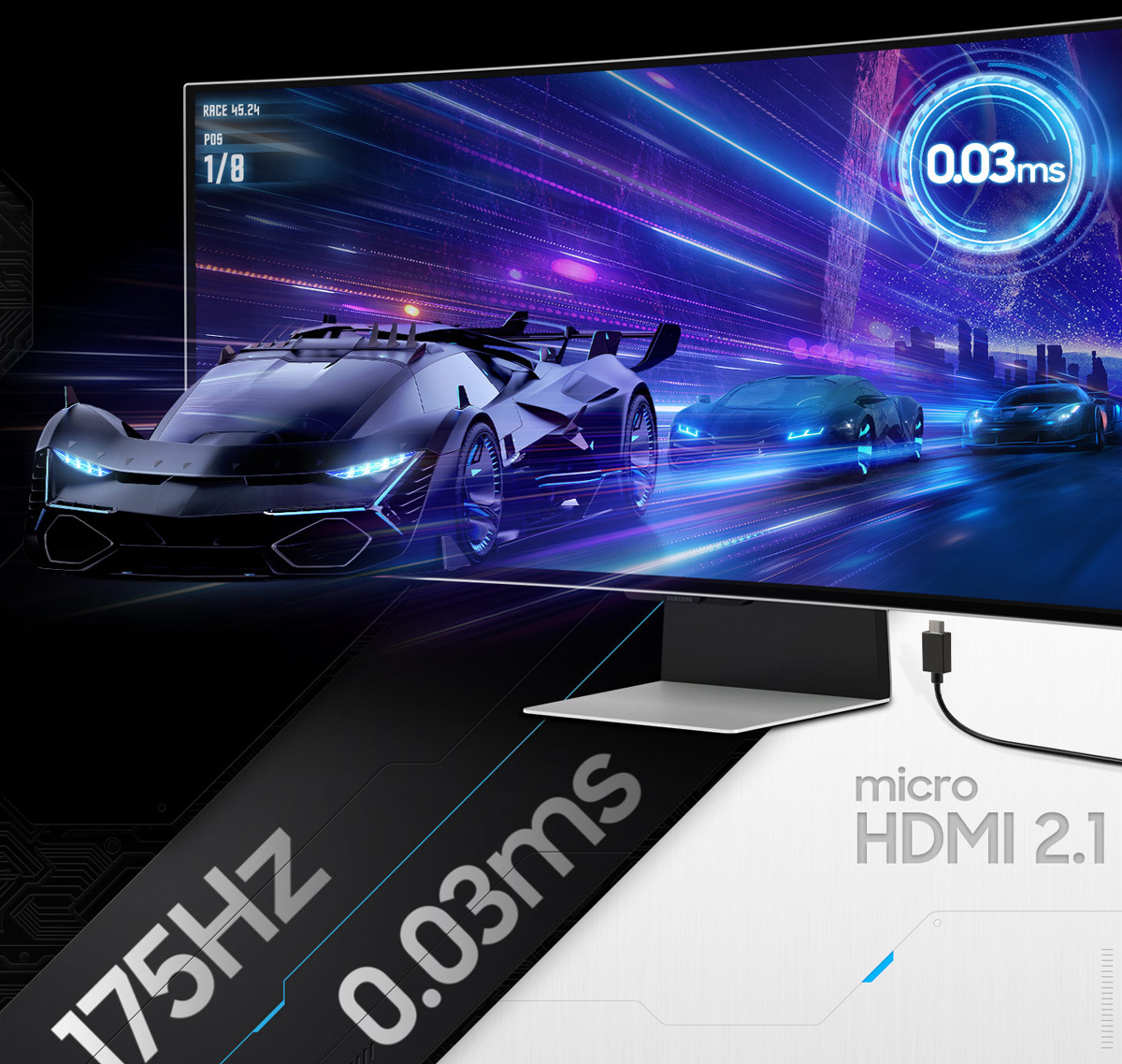 Depășești adversarii, cu o viteză supremă