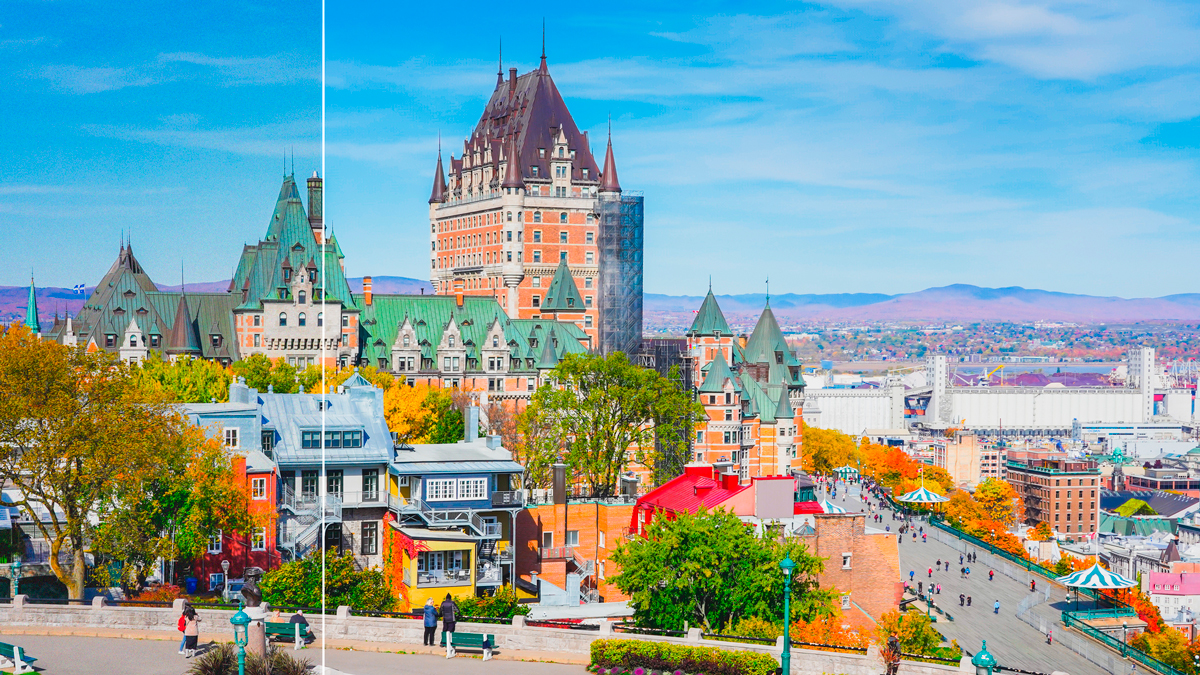 Восстановите чёткое изображение