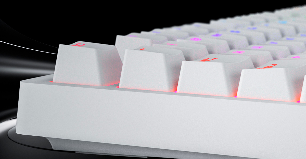 Funcții 100% anti-ghosting și N-key rollover – apasă orice tastă, oricând ai nevoie.