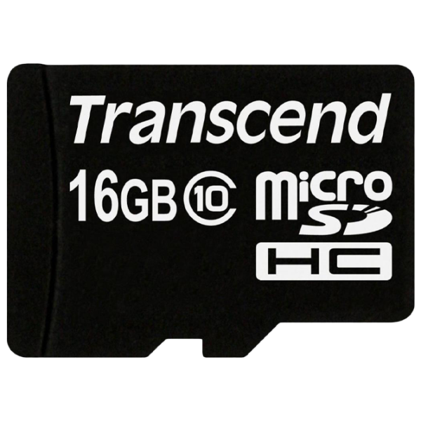 Карта памяти Transcend TS16GUSDC10 16 ГБ MicroSD Card/ Class10 photo 2