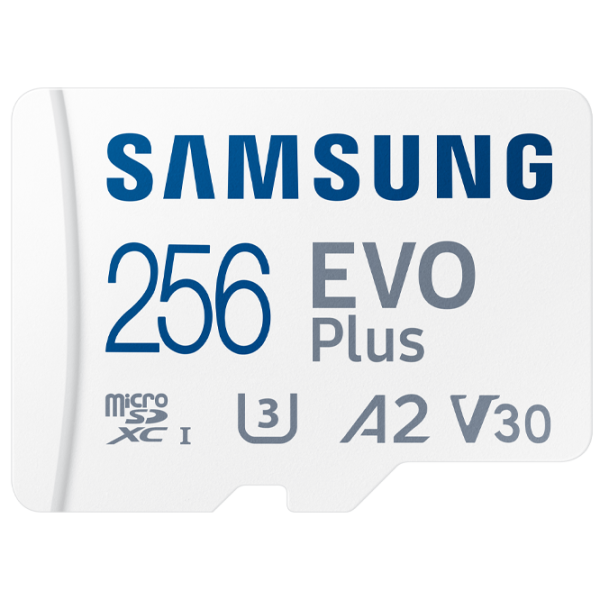 Карта памяти Samsung EVO Plus 256 ГБ MicroSD/ Class10 photo 4 Карта памяти Samsung EVO Plus 256 ГБ MicroSD/ Class10 photo 4