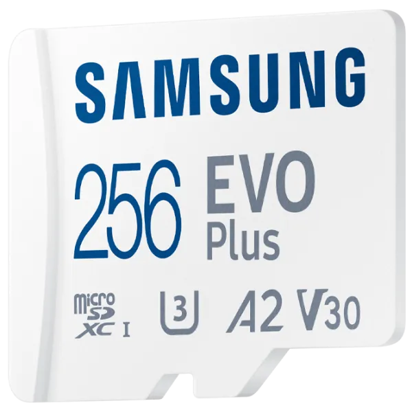 Карта памяти Samsung EVO Plus 256 ГБ MicroSD/ Class10 photo 5 Карта памяти Samsung EVO Plus 256 ГБ MicroSD/ Class10 photo 5