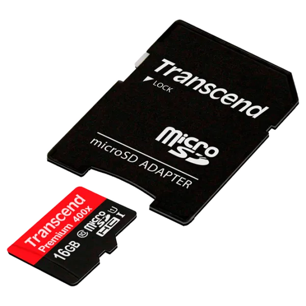 Карта памяти Transcend 16 ГБ MicroSD Card/ UHS-I (400X) photo 2
