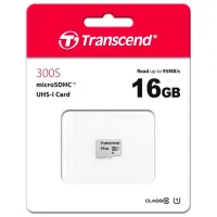 Карта памяти Transcend 16 ГБ MicroSD Card/ UHS-I (300X) photo 2