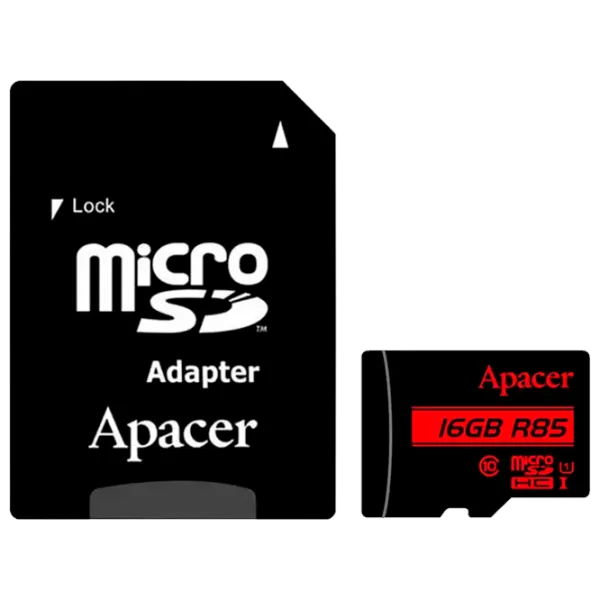 Карта памяти Apacer MicroSD Card 16 ГБ MicroSD Card/ UHS-I (300X) photo 2