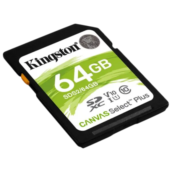 Карта памяти Kingston Canvas Select Plus U1 64 ГБ SD/ Plus U1 photo 2