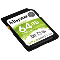 Карта памяти Kingston Canvas Select Plus U1 64 ГБ SD/ Plus U1 photo 2