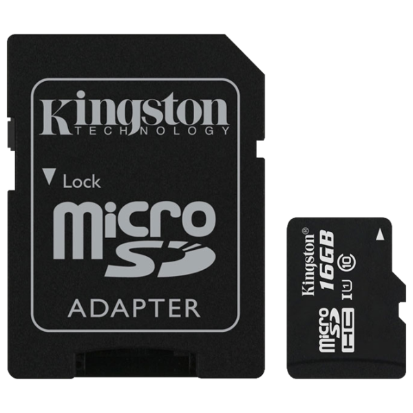 Карта памяти Kingston UHS-I (U1) 16 ГБ MicroSD Card photo 2