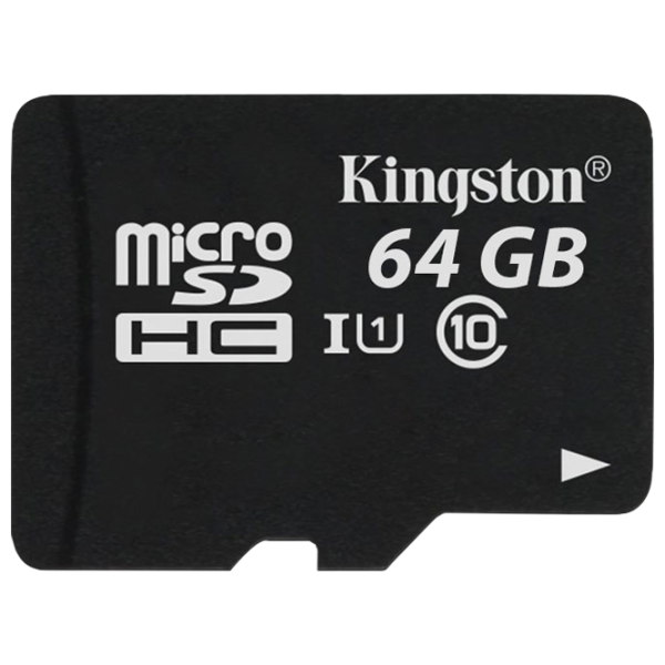 Карта MicroSD Kingston UHS-I (U1) 64 ГБ MicroSD Card photo 2