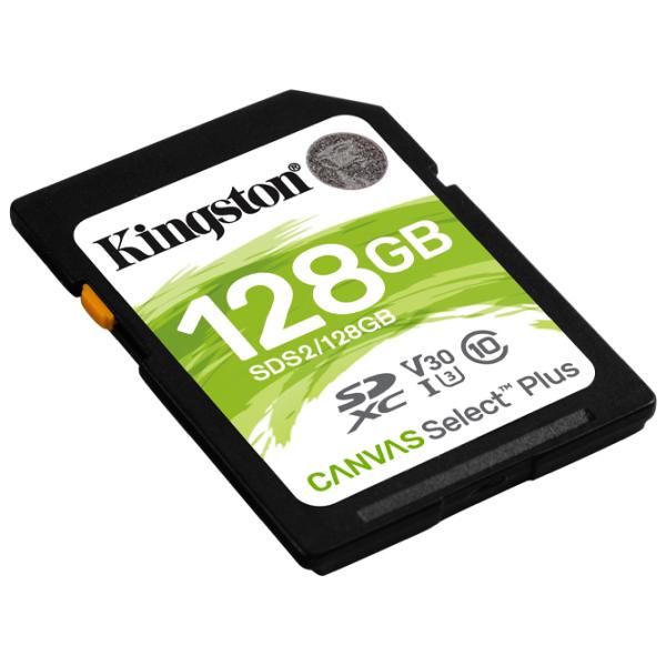 Memory Card Kingston Canvas Select Plus U3 SDS2 128 ГБ SD/ UHS-I (U3) photo 2
