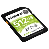 Memory Card Kingston Canvas Select Plus U3 SDS2 512 ГБ SD/ UHS-I (U3) photo 2