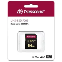 Карта памяти Transcend TS64GSDC700S 64 ГБ SD/ UHS-II photo 2