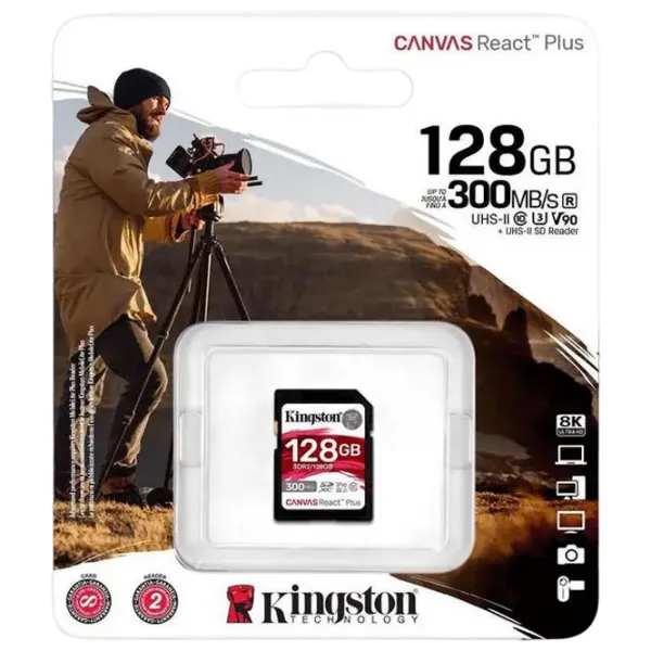 SD Card Kingston Canvas Go! Plus 128 GB SD/ Class10 photo 3