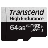 Карта памяти Transcend MicroSD Card 64 ГБ MicroSD/ Class10 photo 2