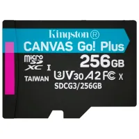 Карта памяти Kingston Canvas Go! Plus 256 ГБ MicroSD/ Class10 photo 3