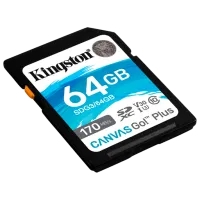 SD Card Kingston Canvas Go! Plus 64 GB SD/ Class10 photo 2