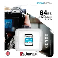 SD Card Kingston Canvas Go! Plus 64 GB SD/ Class10 photo 3