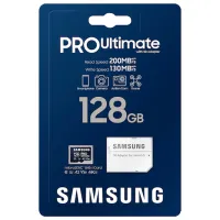 Карта памяти Samsung PRO Ultimate 128 ГБ MicroSD/ UHS-I (U3) photo 3