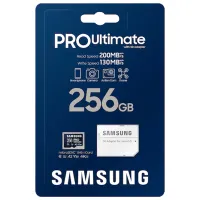 Карта памяти Samsung PRO Ultimate 256 ГБ MicroSD/ UHS-I (U3) photo 3