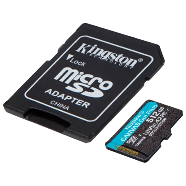 Карта памяти Kingston Canvas Go! Plus 512 ГБ MicroSD/ Class10 photo 4