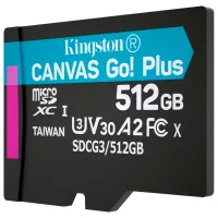 Карта памяти Kingston Canvas Go! Plus 512 ГБ MicroSD/ Class10 photo 8