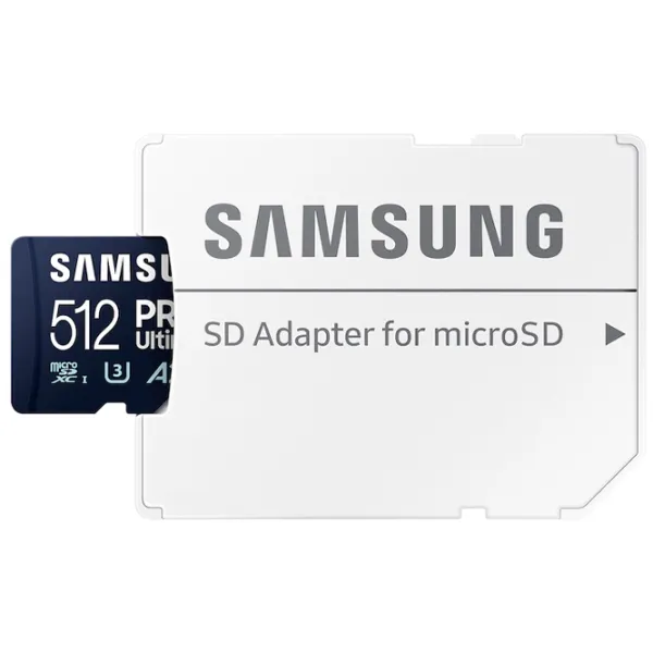 Карта памяти Samsung PRO Ultimate 512 ГБ MicroSD/ UHS-I (U3) photo 2