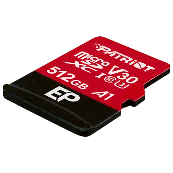 Карта памяти Patriot V30 A1 512 ГБ MicroSD/ Class10 photo 2 Карта памяти Patriot V30 A1 512 ГБ MicroSD/ Class10 photo 2
