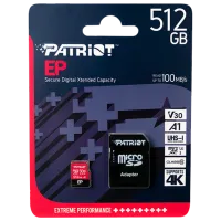 Card memorie Patriot V30 A1 512 GB MicroSD/ Class10 photo 3