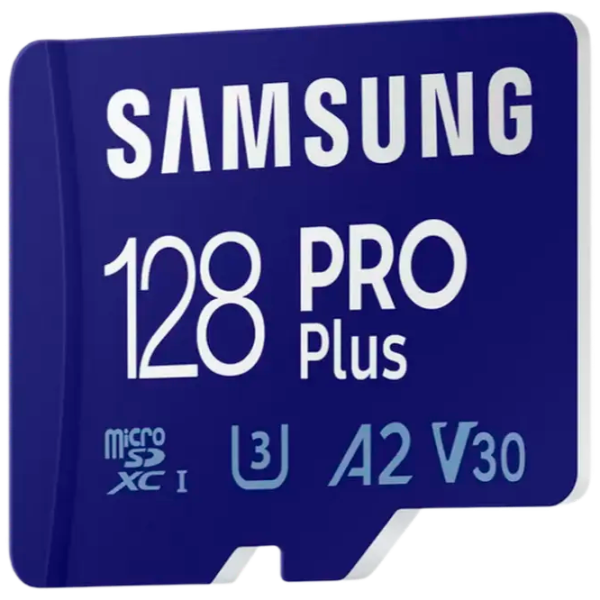 Карта памяти Samsung Pro Plus 128 ГБ MicroSD/ UHS-I (U3) photo 2