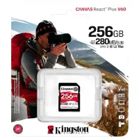 Card memorie Kingston Canvas React Plus V60 256 GB MicroSD / Class10 photo 3