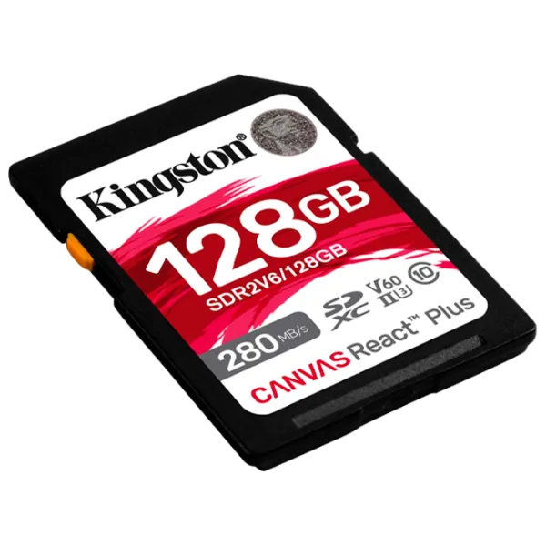 Карта памяти Kingston Canvas React Plus V60 128 ГБ MicroSD / Class10 photo 2