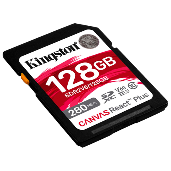 Карта памяти Kingston Canvas React Plus V60 128 ГБ MicroSD / Class10 photo 2