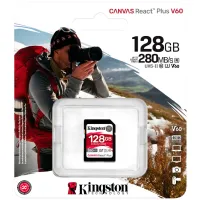 Card memorie Kingston Canvas React Plus V60 128 GB MicroSD / Class10 photo 3