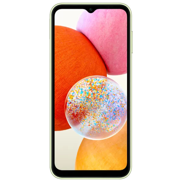 Samsung Galaxy A14 4 ГБ/ 64 ГБ/ Dual SIM/ Зеленый Светлый photo 2 Samsung Galaxy A14 4 ГБ/ 64 ГБ/ Dual SIM/ Зеленый Светлый photo 2