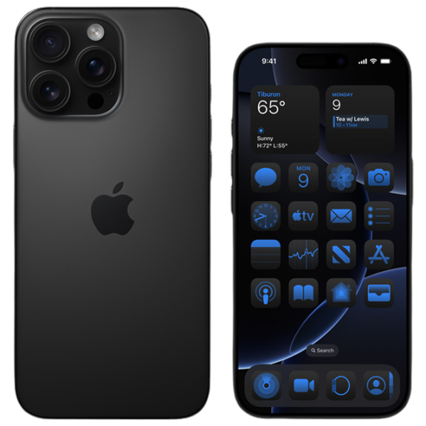 Apple iPhone 16 Pro 8 GB/ 128 GB/ Single SIM/ Black Titanium  photo 6
