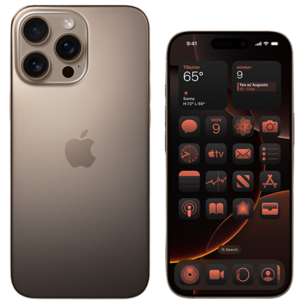 Apple iPhone 16 Pro 8 GB/ 256 GB/ Single SIM/ Desert Titanium  photo 5 Apple iPhone 16 Pro 8 GB/ 256 GB/ Single SIM/ Desert Titanium  photo 5