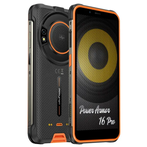 Ulefone Power Armor 16 Pro 4 GB/ 64 GB/ Dual SIM/ Black Orange photo 3