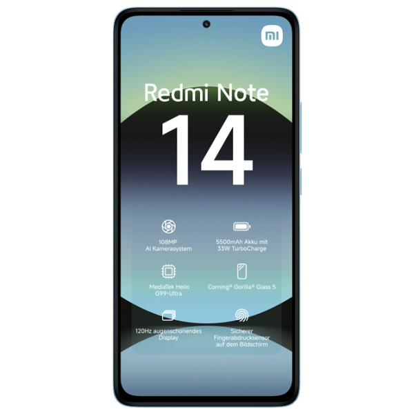 Xiaomi Redmi Note 14 4G 6 GB/ 128 GB/ Dual SIM/ Blue Ocean photo 4