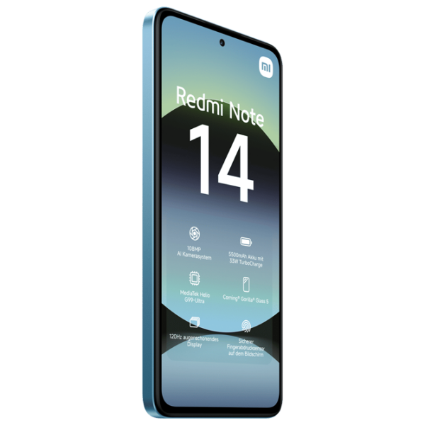 Xiaomi Redmi Note 14 4G 8 GB/ 256 GB/ Dual SIM/ Blue Ocean photo 5