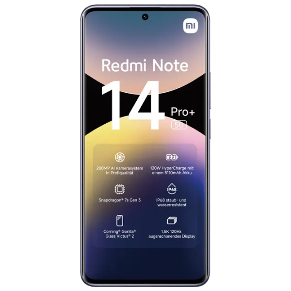 Xiaomi Redmi Note 14 Pro+ 5G 12 ГБ/ 512 ГБ/ Dual SIM/ Пурпурный Lavender photo 4